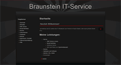 Desktop Screenshot of braunstein.de